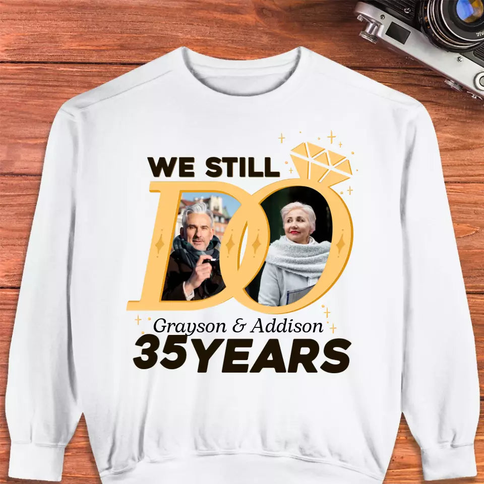 We Still Do Like Diamonds - Personalized Gifts For Couples - Unisex Sweater