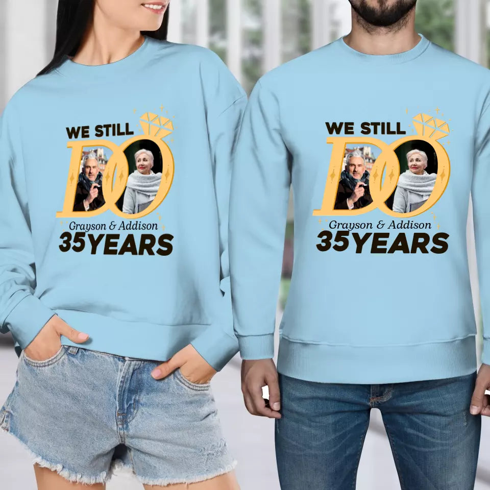 We Still Do Like Diamonds - Personalized Gifts For Couples - Unisex Sweater