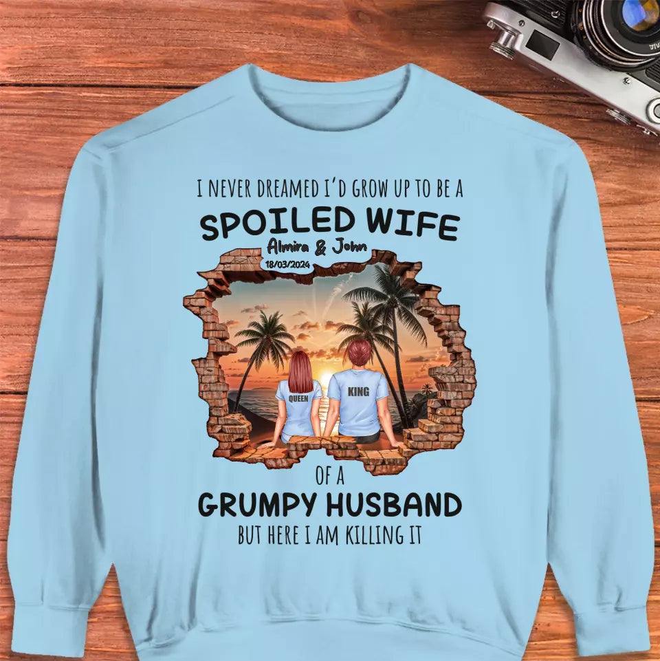 I Never Dreamed - Custom Name - Personalized Gifts for Couples - Sweater