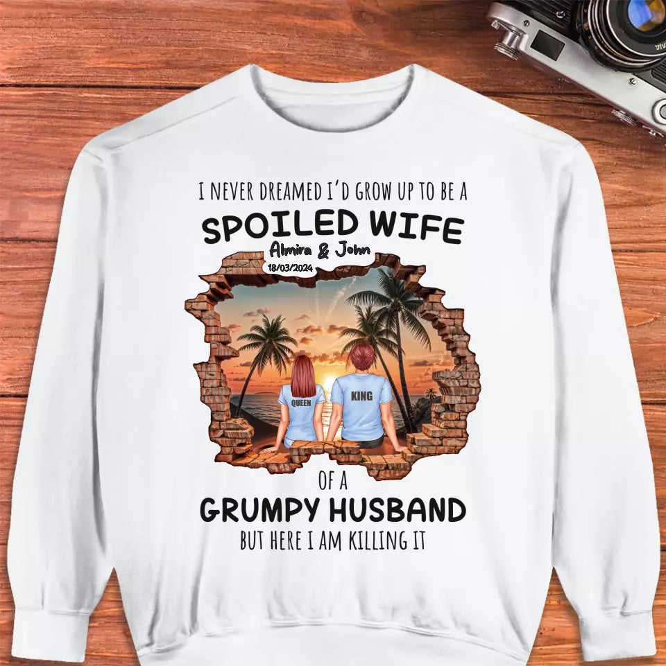 I Never Dreamed - Custom Name - Personalized Gifts for Couples - Sweater