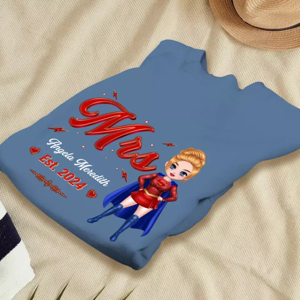 Mr Mrs Matching Shirts - Personalized Gifts For Couples - Unisex Sweater