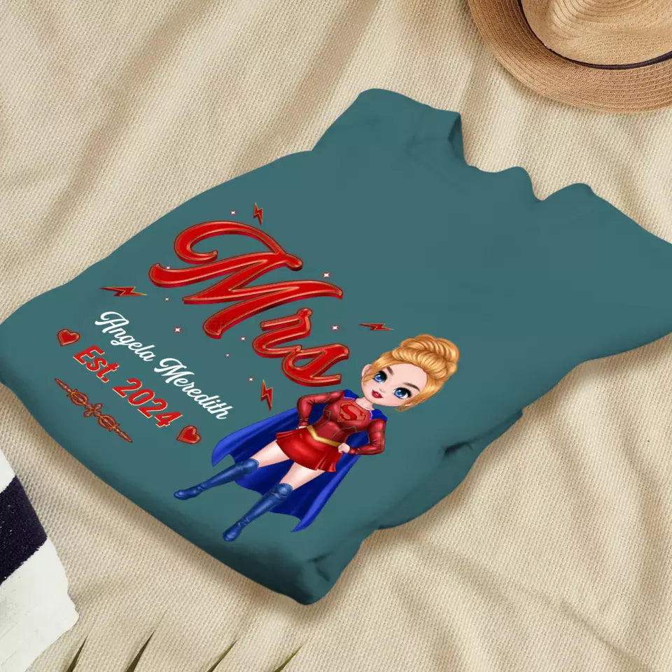 Mr Mrs Matching Shirts - Personalized Gifts For Couples - Unisex Sweater