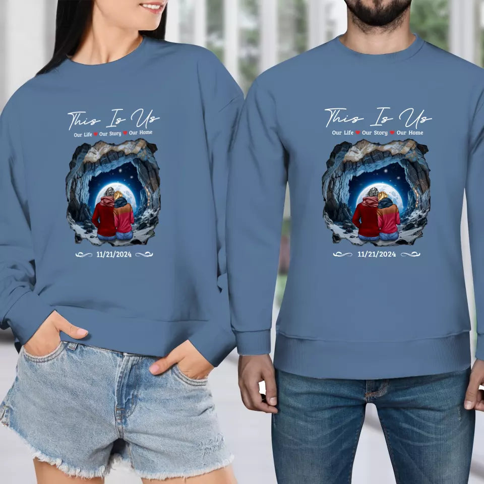 This Is Us - Custom Year - Personalized Gifts For Couple - Sweater