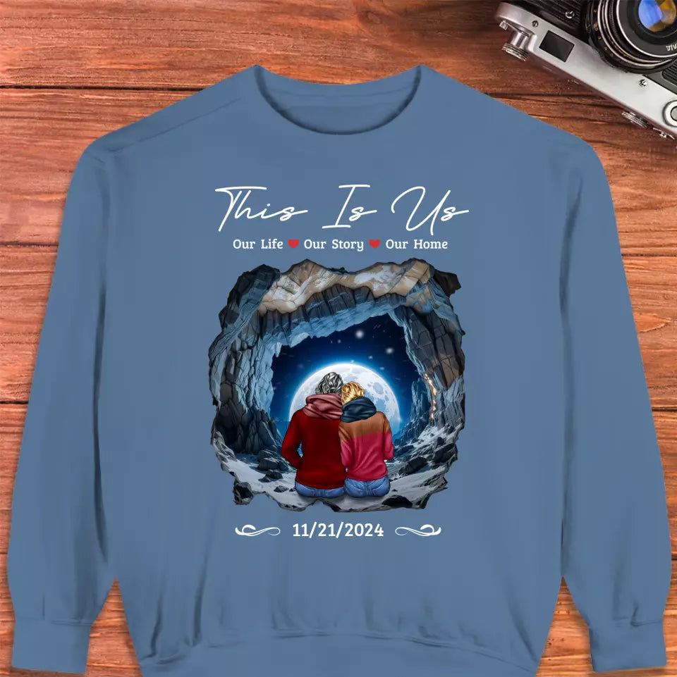 This Is Us - Custom Year - Personalized Gifts For Couple - Sweater