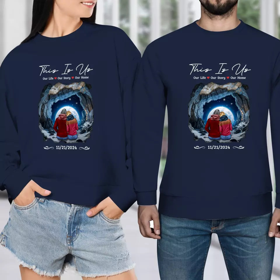 This Is Us - Custom Year - Personalized Gifts For Couple - Sweater