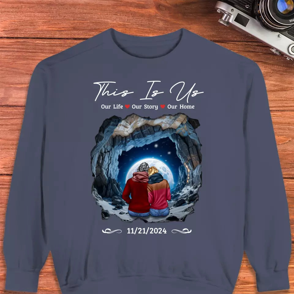 This Is Us - Custom Year - Personalized Gifts For Couple - Sweater