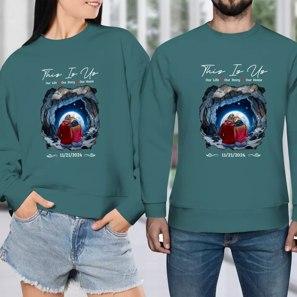 This Is Us - Custom Year - Personalized Gifts For Couple - Sweater