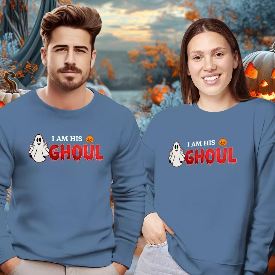 Boo & Ghoul - Custom Ghost - Personalized Gifts For Couple - Sweater