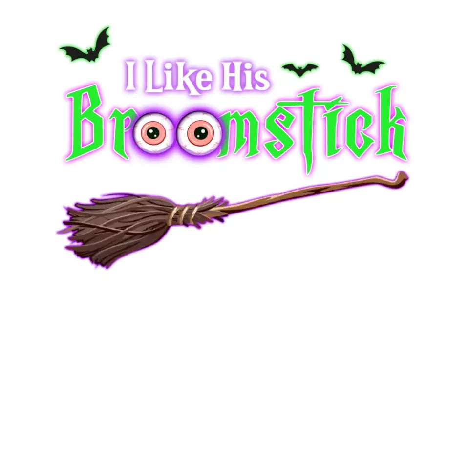 Broomstick & Pumpkins - Custom Pumpkin - Personalized Gifts For Couple - Sweater