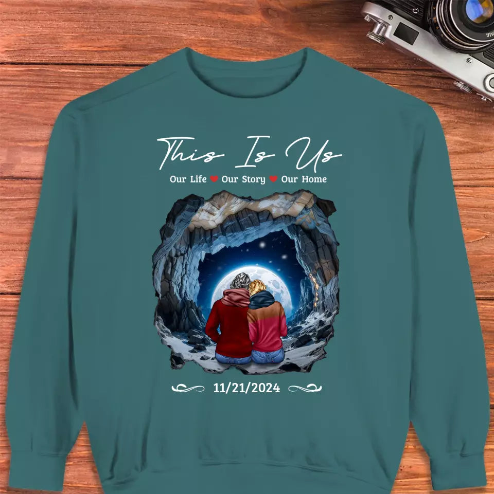 This Is Us - Custom Year - Personalized Gifts For Couple - Sweater