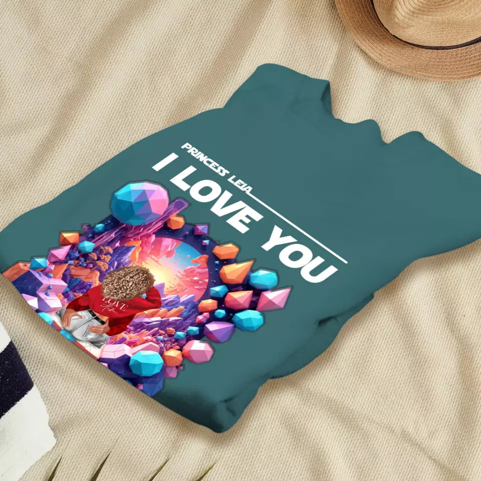 I Love You - Custom Date - Personalized Gifts for Couples - Sweater