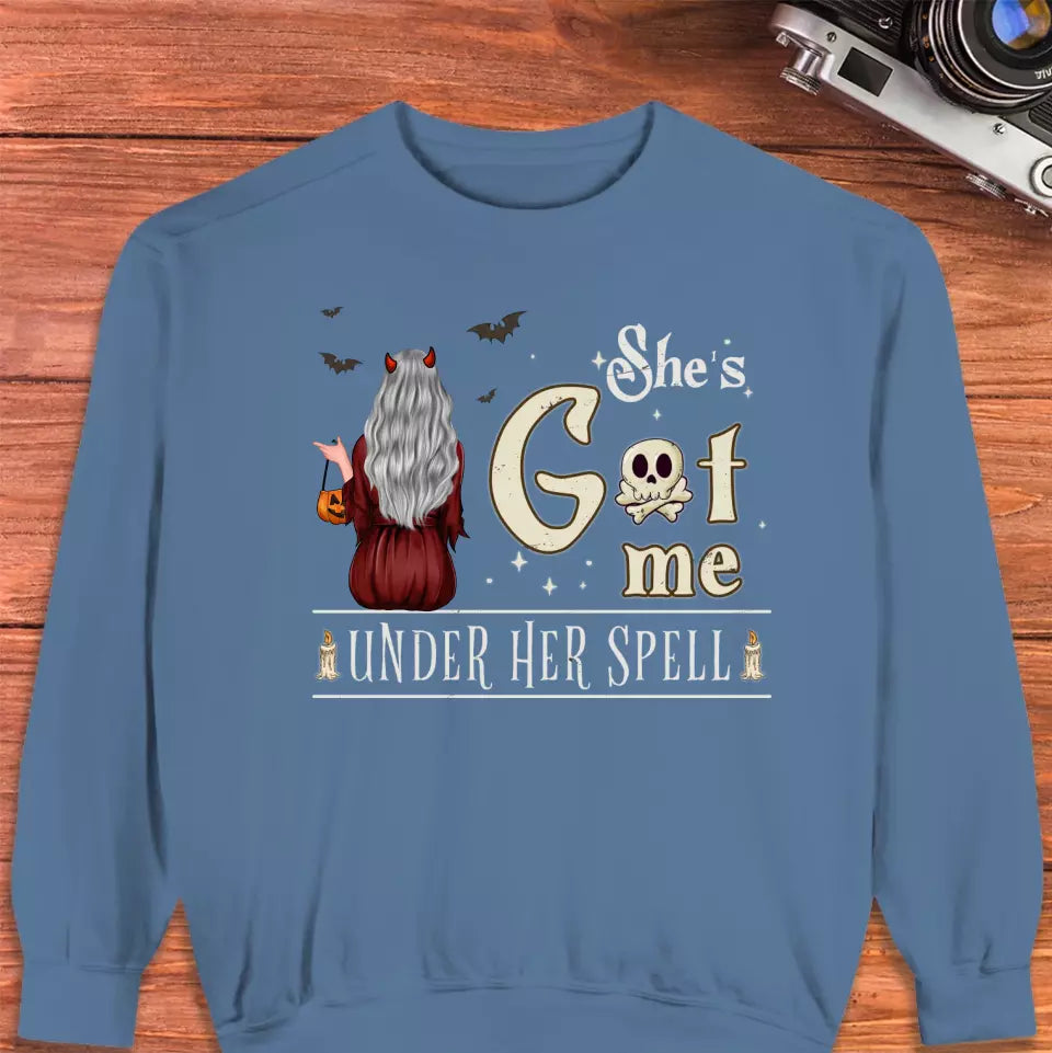 I Put A Spell On You - Custom Character - Personalized Gifts For Couple - Sweater