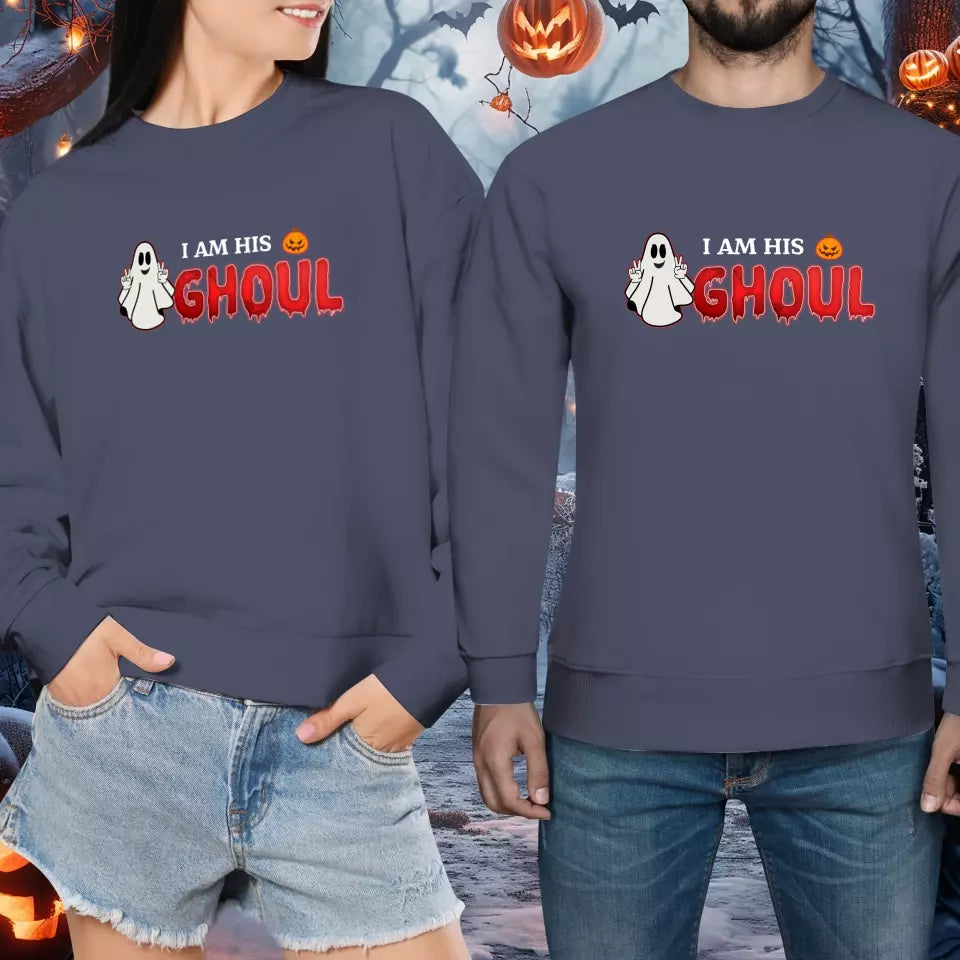 Boo & Ghoul - Custom Ghost - Personalized Gifts For Couple - Sweater