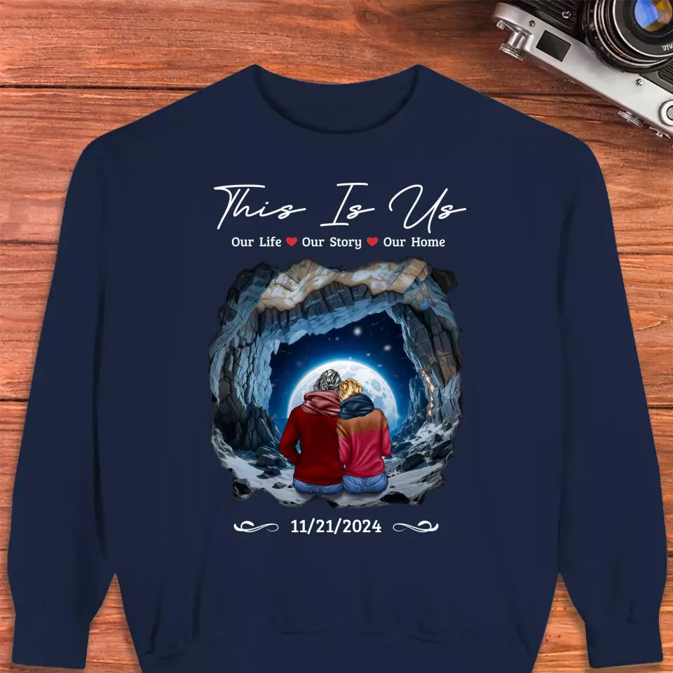 This Is Us - Custom Year - Personalized Gifts For Couple - Sweater