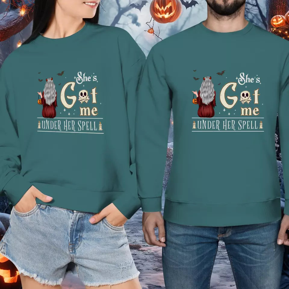 I Put A Spell On You - Custom Character - Personalized Gifts For Couple - Sweater