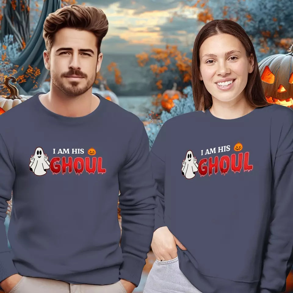 Boo & Ghoul - Custom Ghost - Personalized Gifts For Couple - Sweater