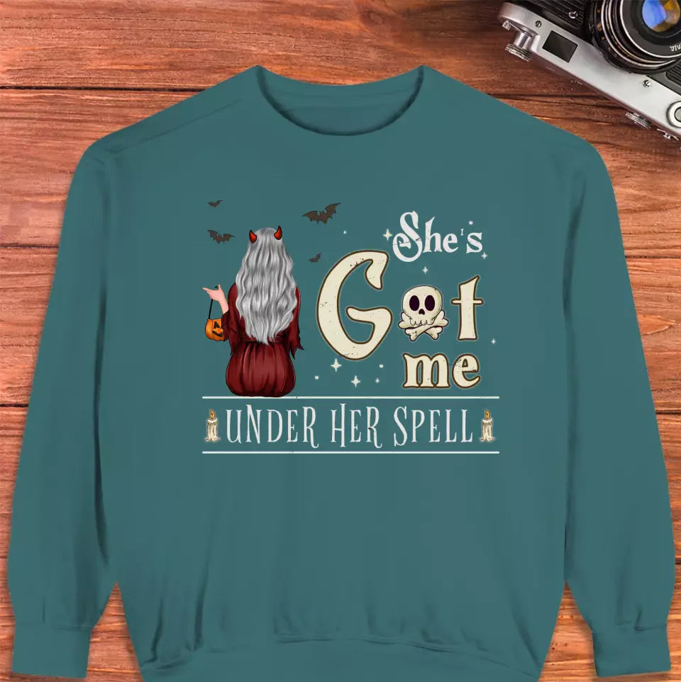 I Put A Spell On You - Custom Character - Personalized Gifts For Couple - Sweater