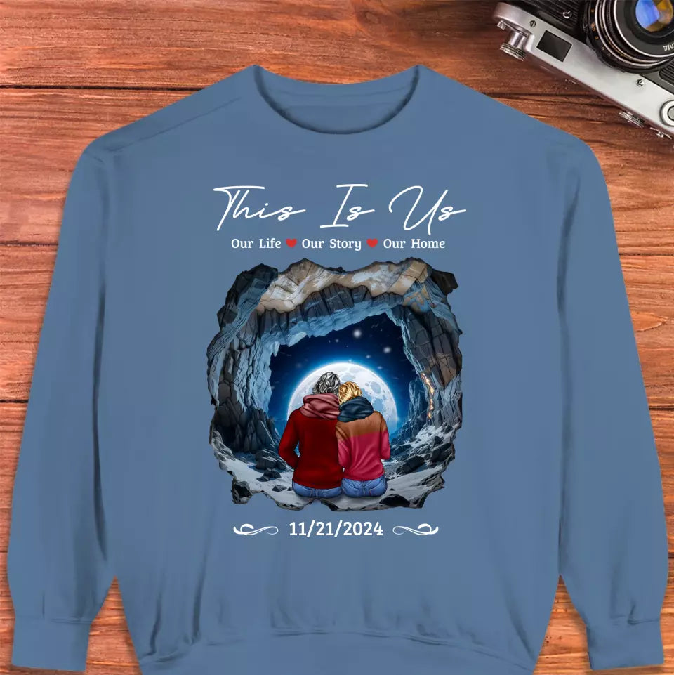 This Is Us - Custom Year - Personalized Gifts For Couple - Sweater