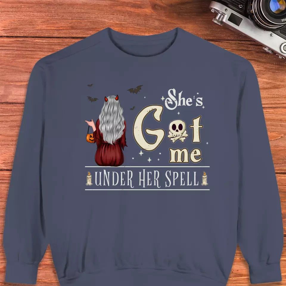 I Put A Spell On You - Custom Character - Personalized Gifts For Couple - Sweater