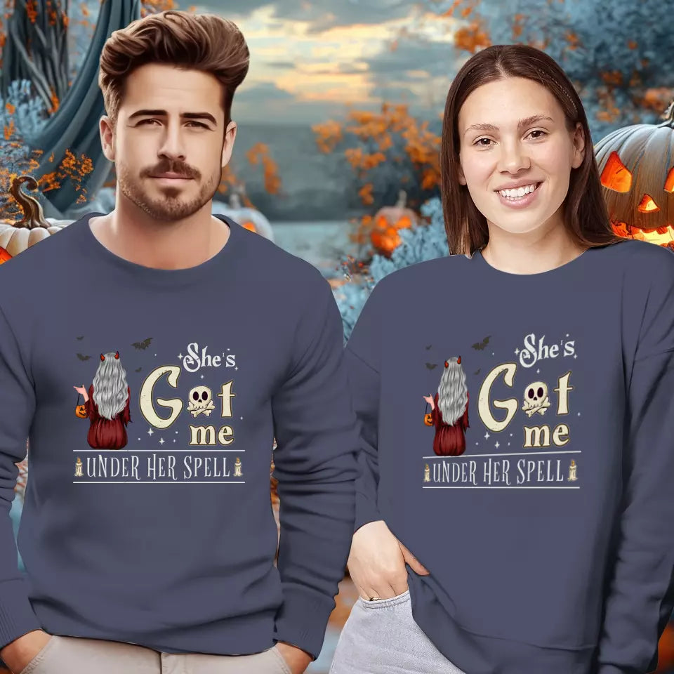 I Put A Spell On You - Custom Character - Personalized Gifts For Couple - Sweater