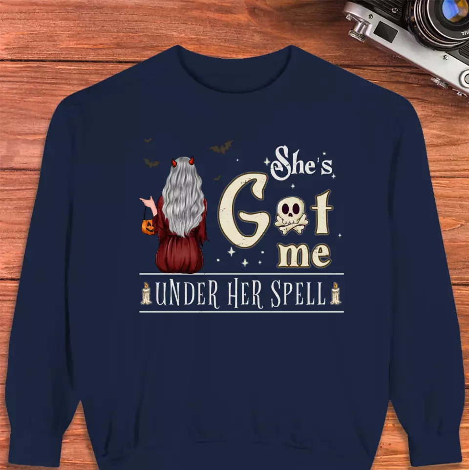 I Put A Spell On You - Custom Character - Personalized Gifts For Couple - Sweater