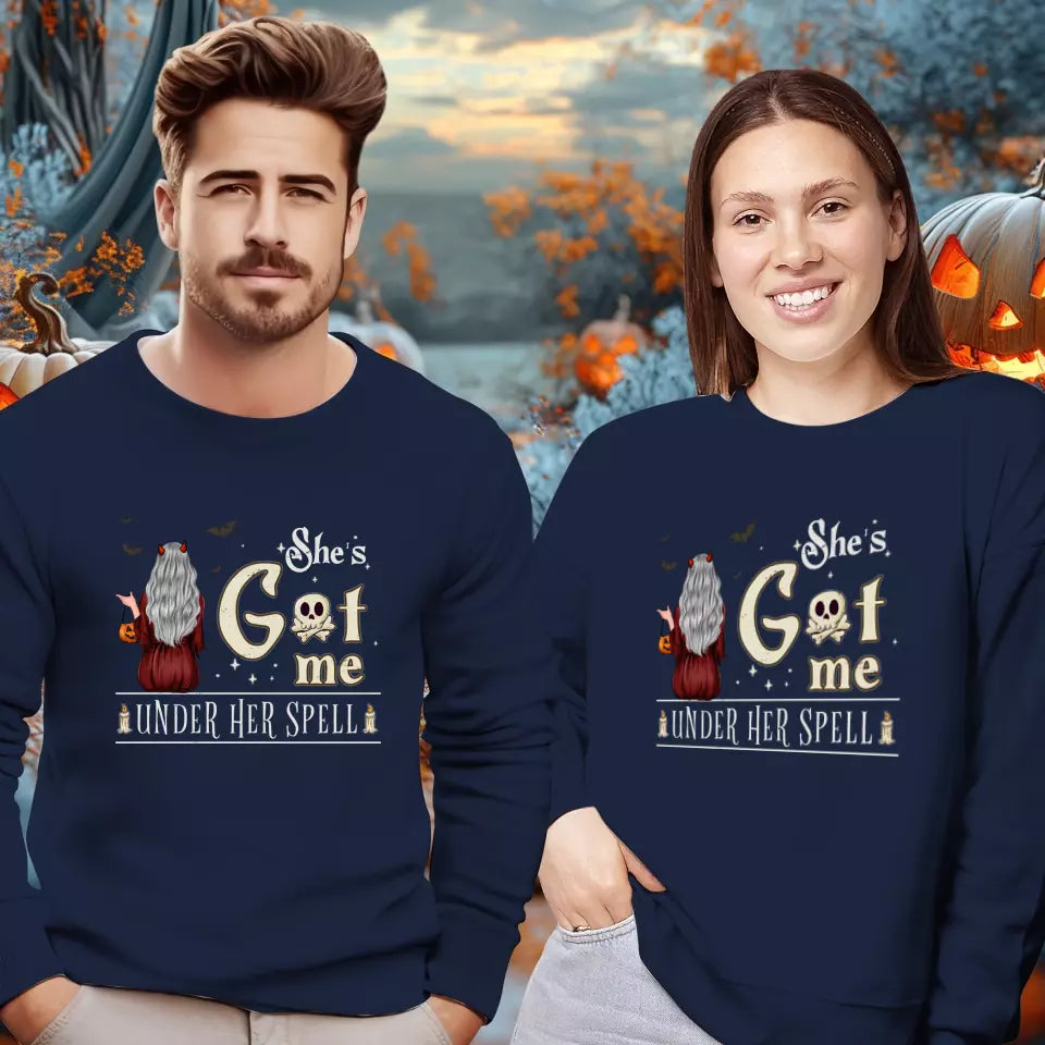 I Put A Spell On You - Custom Character - Personalized Gifts For Couple - Sweater