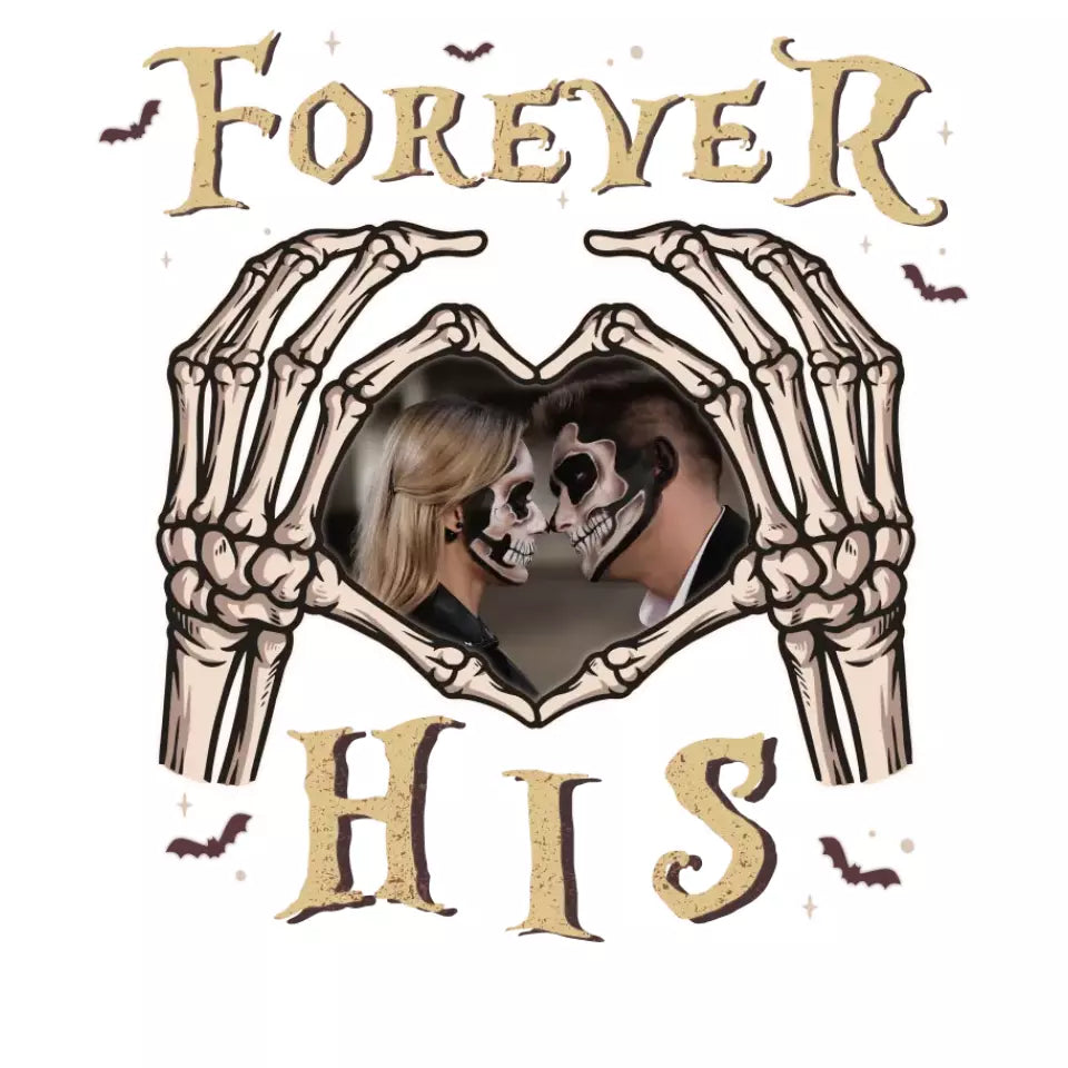 Forever Her - Custom Photo - Personalized Gifts For Couple - Sweater