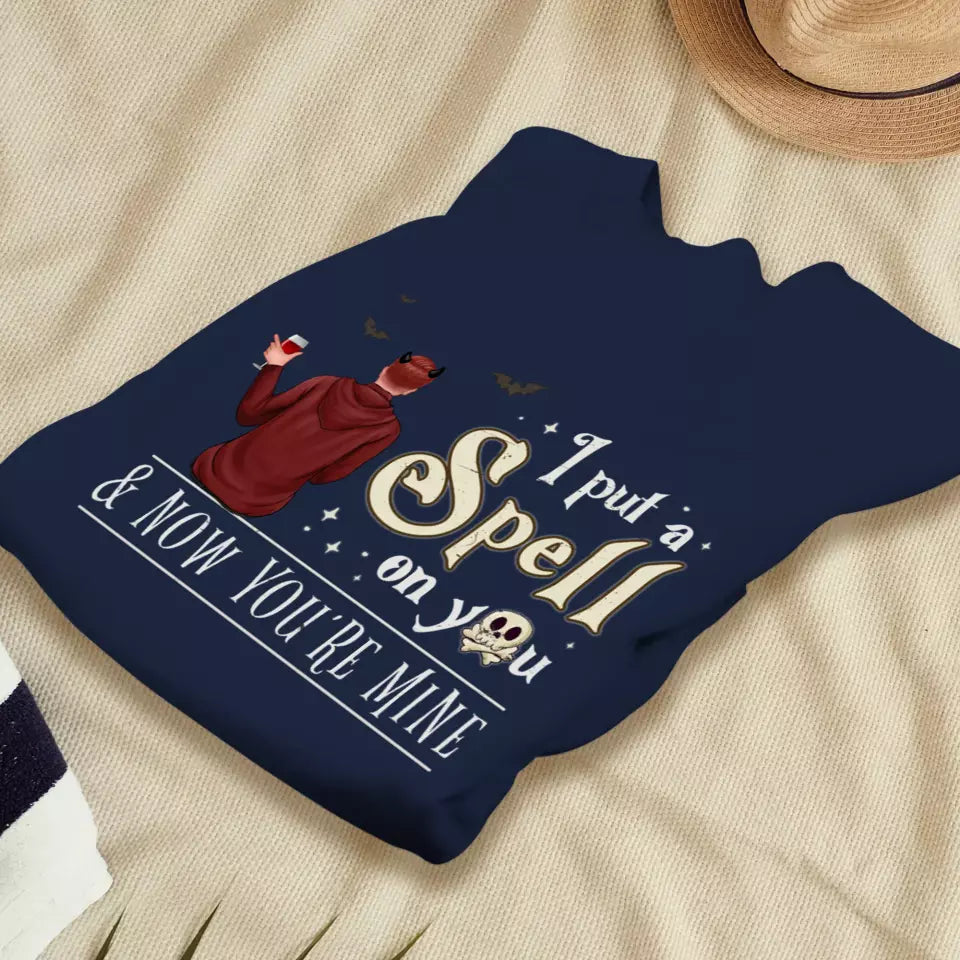 I Put A Spell On You - Custom Character - Personalized Gifts For Couple - Sweater