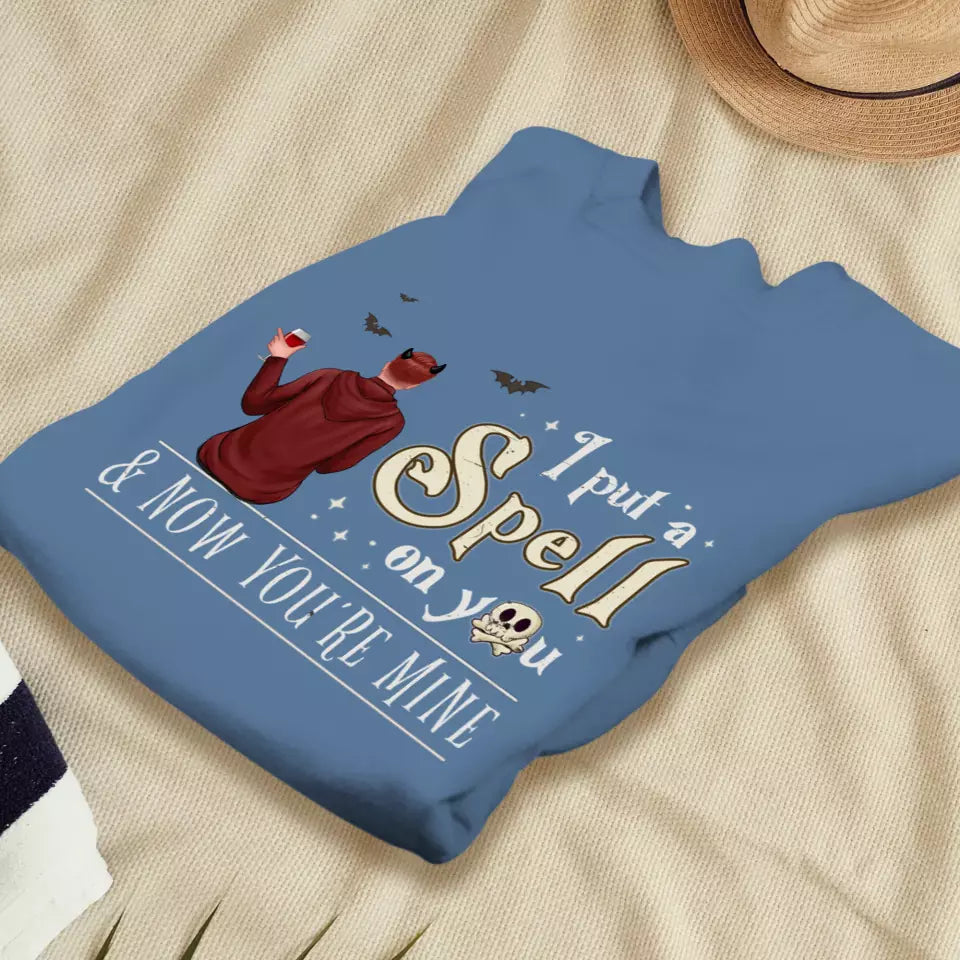 I Put A Spell On You - Custom Character - Personalized Gifts For Couple - Sweater