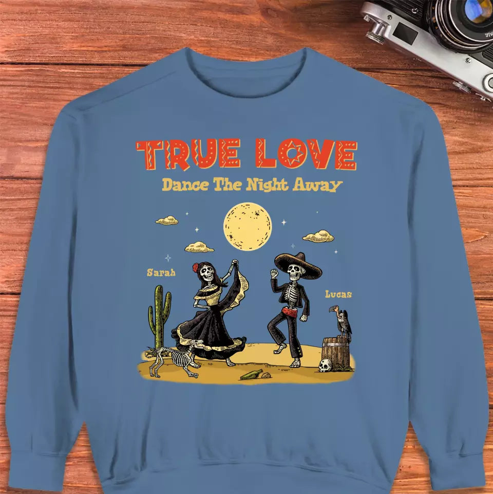 True Love - Custom Name - Personalized Gifts for Couples - Sweater