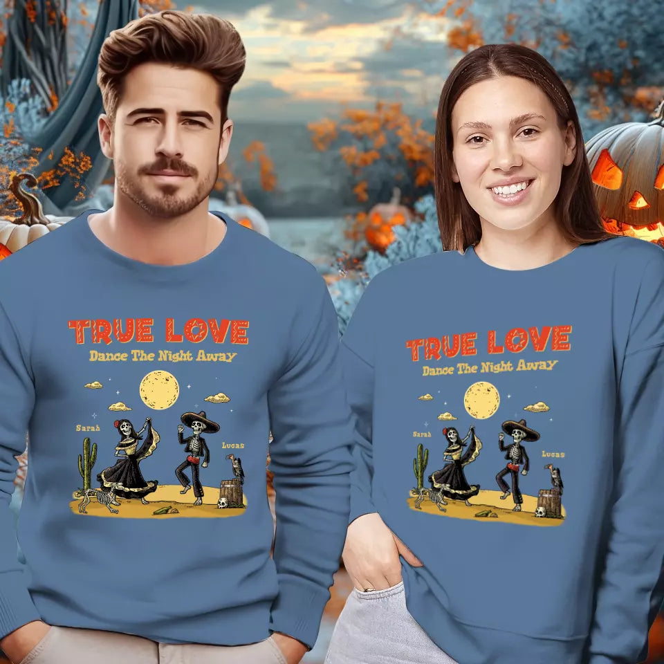 True Love - Custom Name - Personalized Gifts for Couples - Sweater