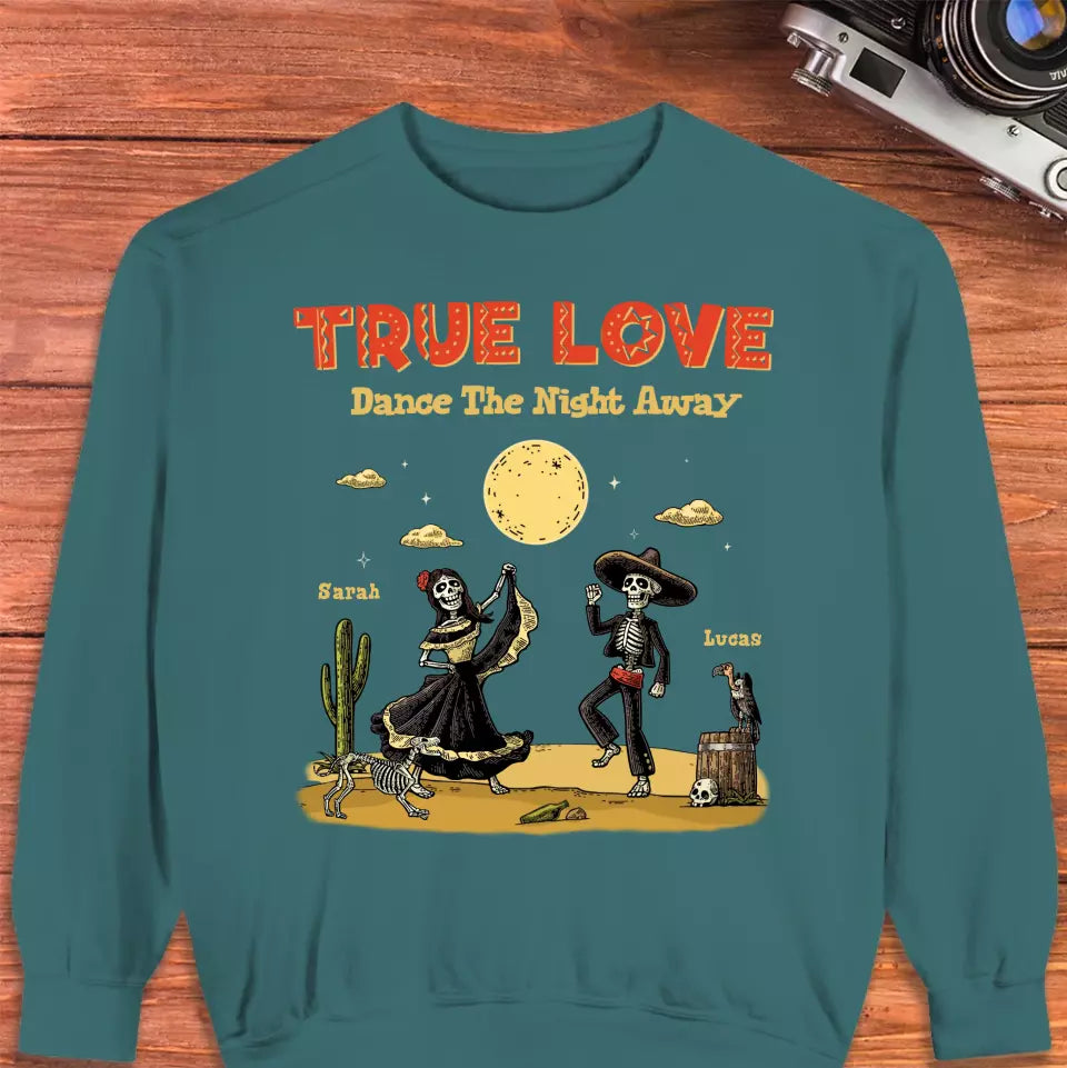 True Love - Custom Name - Personalized Gifts for Couples - Sweater