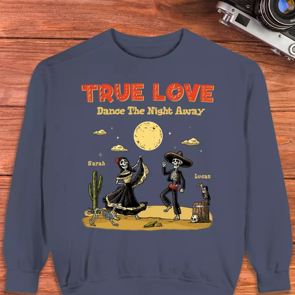 True Love - Custom Name - Personalized Gifts for Couples - Sweater