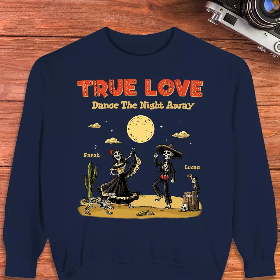 True Love - Custom Name - Personalized Gifts for Couples - Sweater