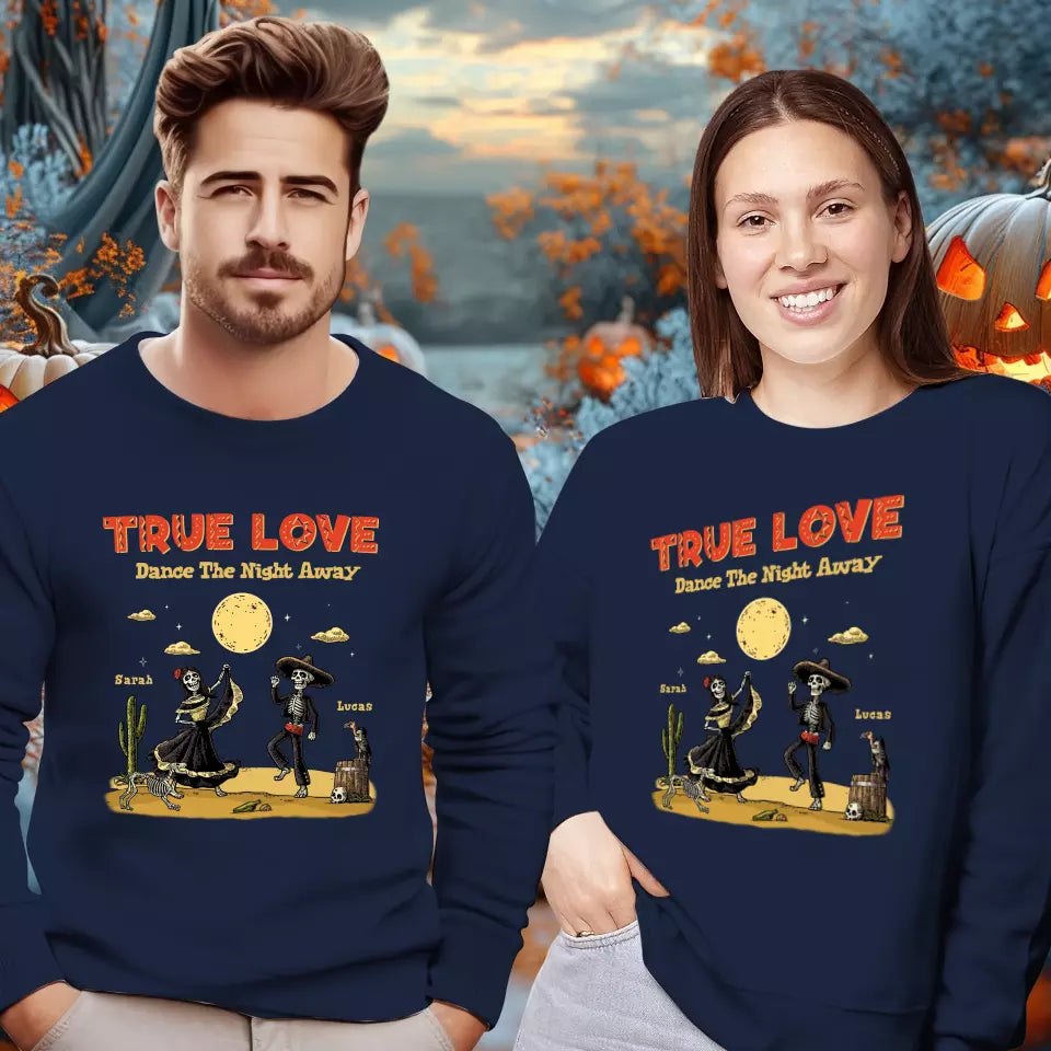 True Love - Custom Name - Personalized Gifts for Couples - Sweater