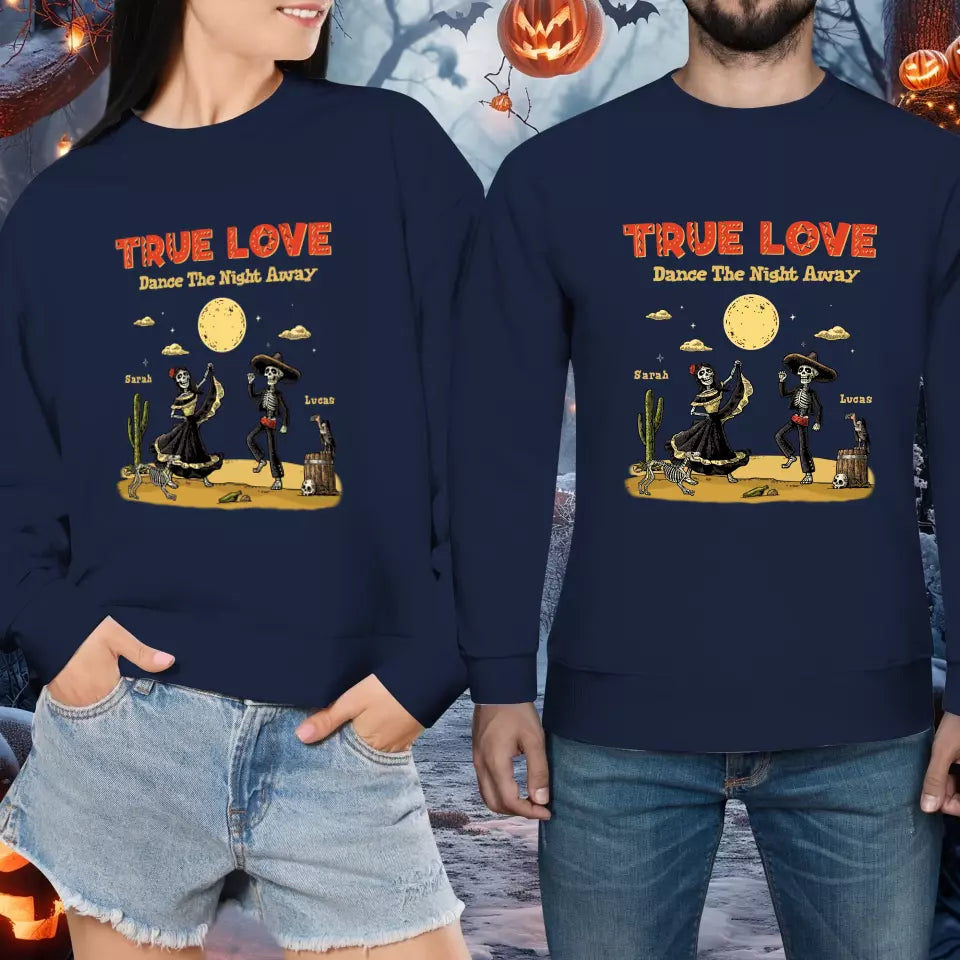 True Love - Custom Name - Personalized Gifts for Couples - Sweater