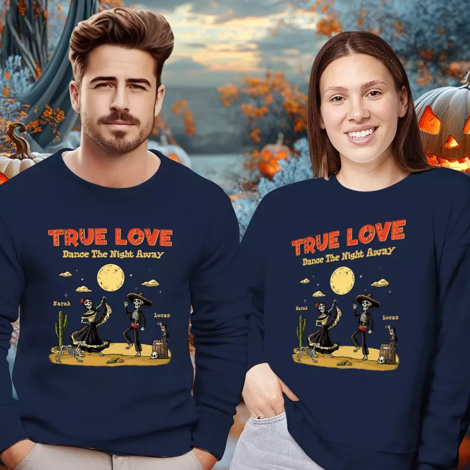 True Love - Custom Name - Personalized Gifts for Couples - Sweater