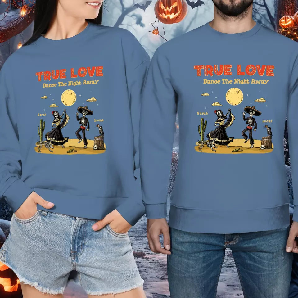 True Love - Custom Name - Personalized Gifts for Couples - Sweater