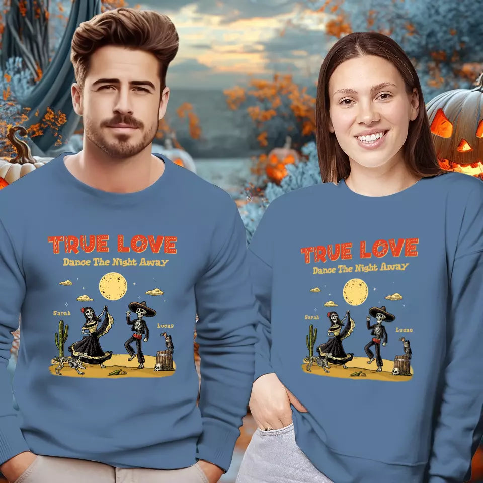 True Love - Custom Name - Personalized Gifts for Couples - Sweater