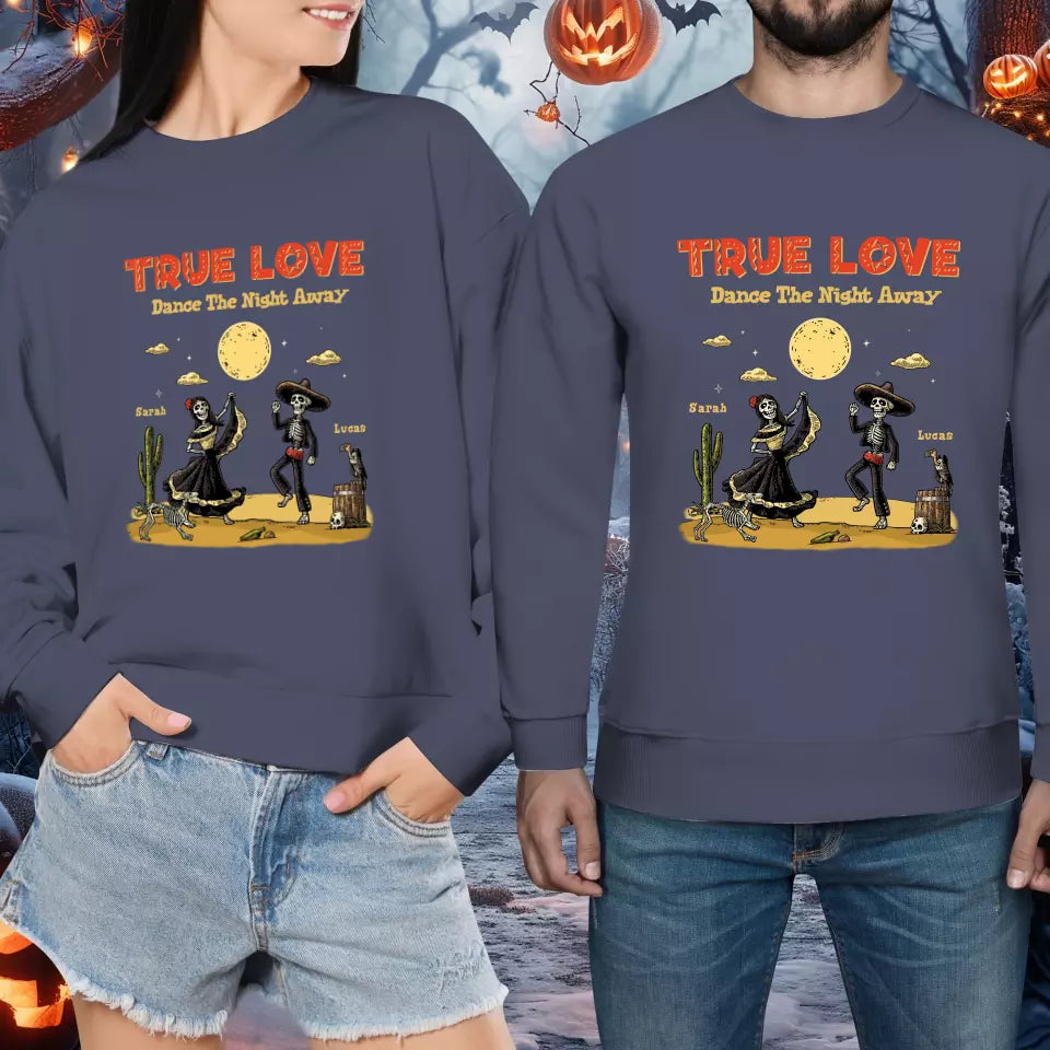 True Love - Custom Name - Personalized Gifts for Couples - Sweater