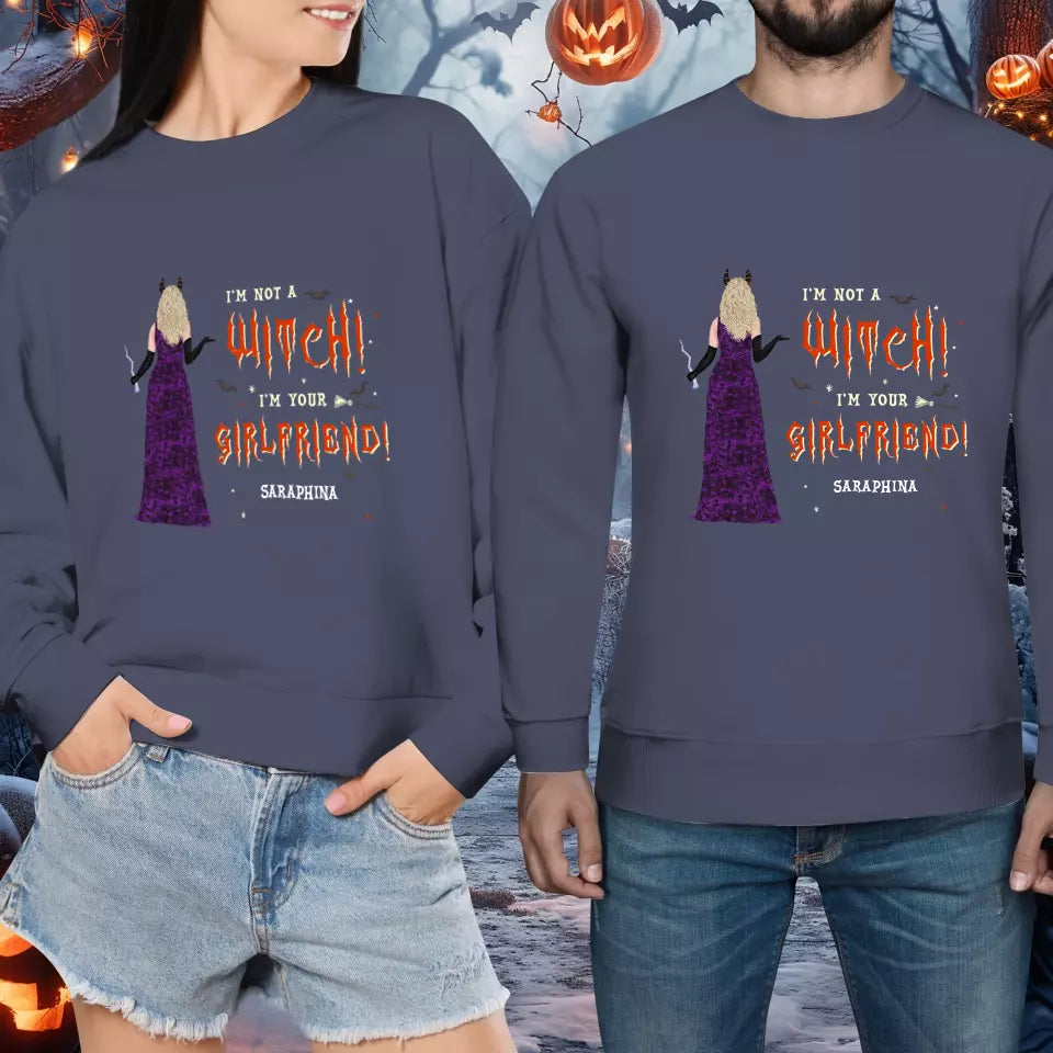 Get Back Witch - Custom Name - Personalized Gifts For Couple - Sweater