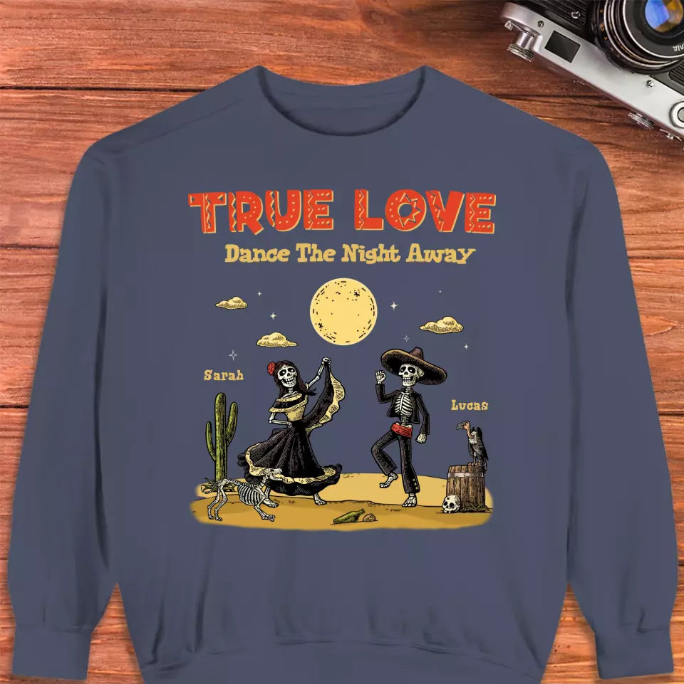 True Love - Custom Name - Personalized Gifts for Couples - Sweater