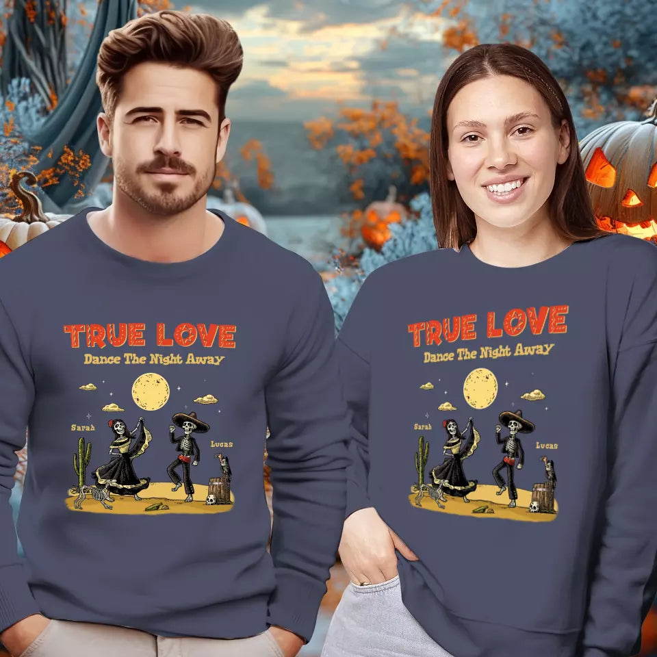 True Love - Custom Name - Personalized Gifts for Couples - Sweater