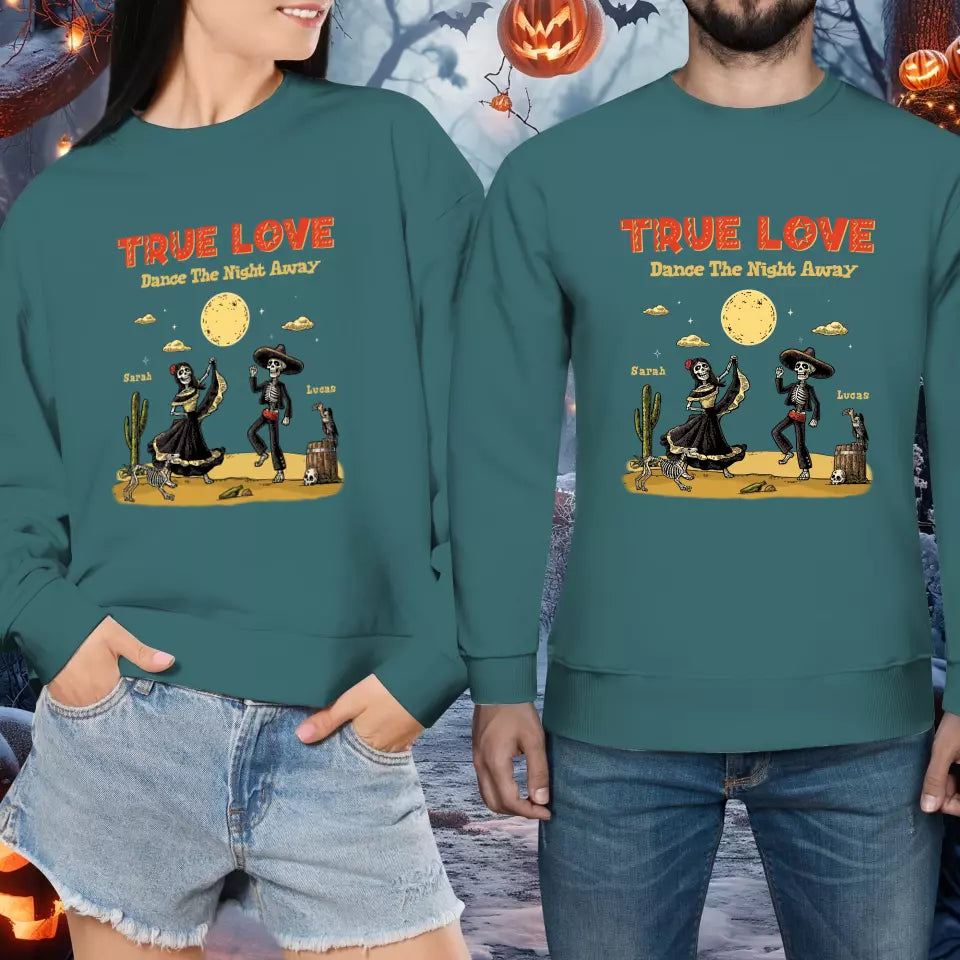 True Love - Custom Name - Personalized Gifts for Couples - Sweater