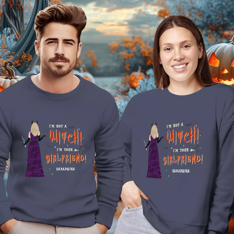 Get Back Witch - Custom Name - Personalized Gifts For Couple - Sweater