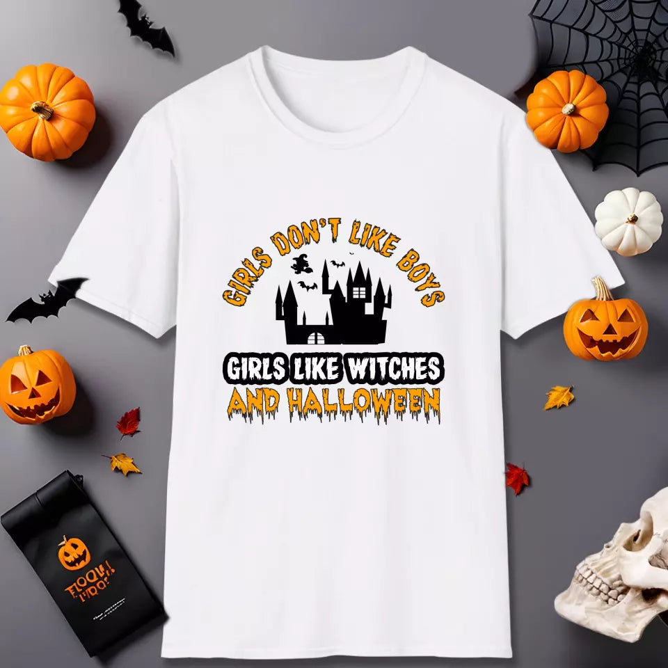 Halloween Horror Night - Custom Background -  T-Shirt