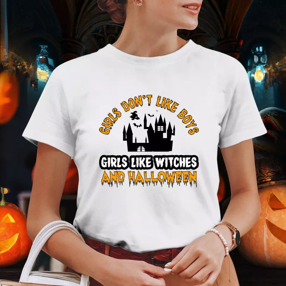 Halloween Horror Night - Custom Background -  T-Shirt