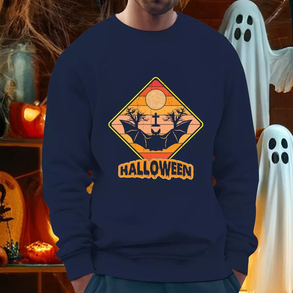 Happy Halloween - Custom Background - Sweater