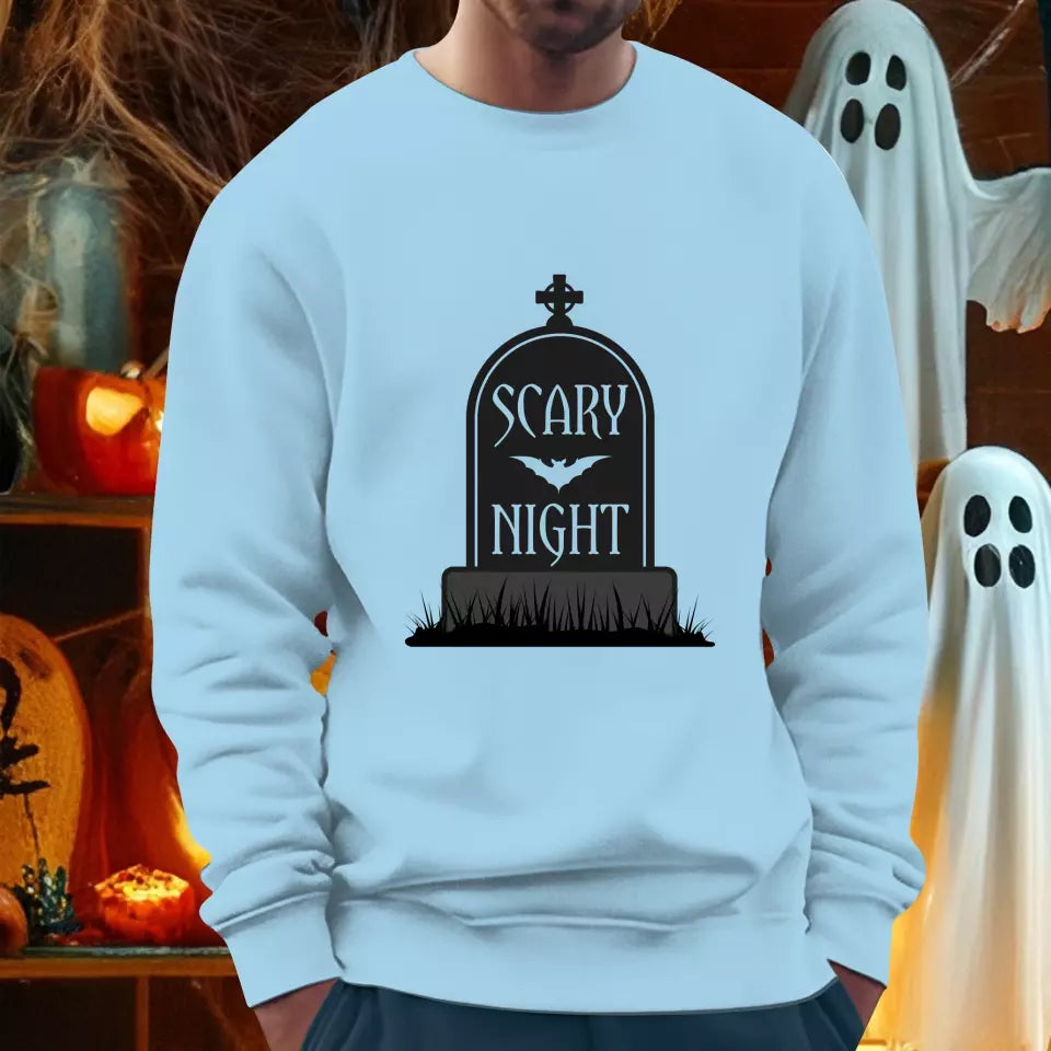 Halloween Horror Night - Custom Background - Sweater