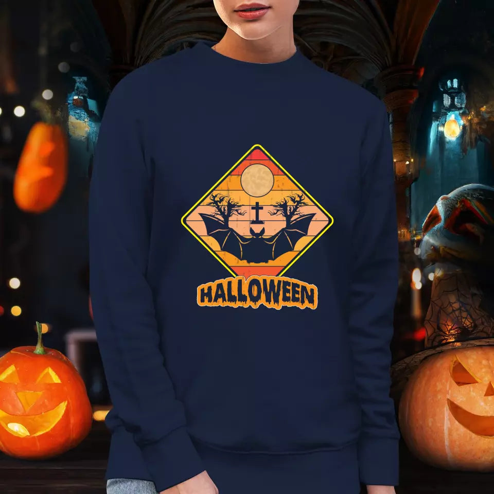 Happy Halloween - Custom Background - Sweater